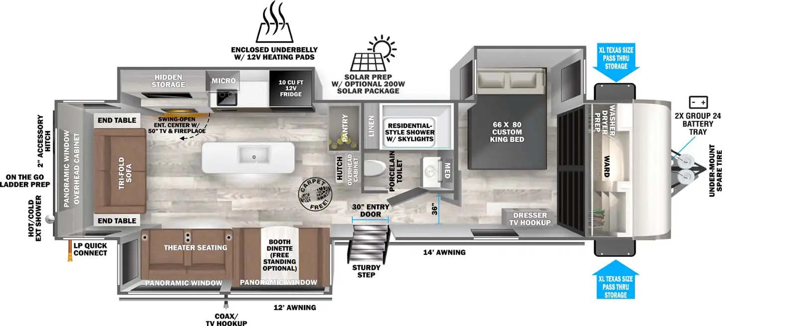 308RL Floorplan Image
